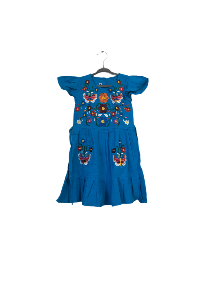mariposa mini dress Vestido Mini de Malla Mariposa Printed - Multicolor